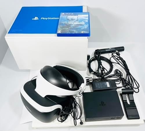 Sony CUH-ZVR2 PlayStation VR PSVR Headset Camera Bundle VR Worlds Game Full Set