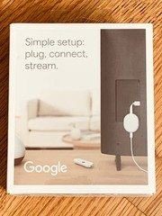 Google Chromecast with Google TV 4K Streaming Media Player Snow – New Sealed