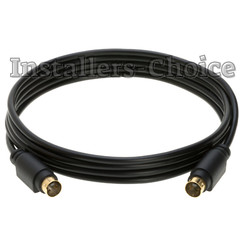 6ft 12ft 25ft S-Video Cable Male To Male For Monitor VCR Gold Plated 4 Pin lot