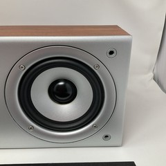 Polk Audio CS1 Center Channel Speaker Cherry Wood 2-Way Home Theater 8 Ohm