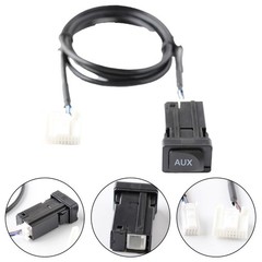 20Pin Auxiliary Stereo Adaptor for Toyota Cars 2007 2009 with AUX Cable