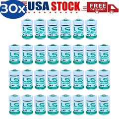 ◉ US STOCK!!! 30X LS14250 1/2 AA 3.6v Lithium Battery 1200mAh, LS 14250