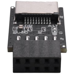 Converter USB3.2 TYPE-E Motherboard USB2.0 9Pin to TYPE-C A-KEY Front Connector