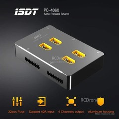 ISDT PC-4860S Lipo Battery Charger 1-8S XT60 Safe Parallel Charge Board Balance