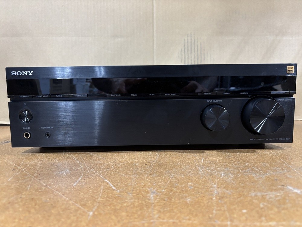Sony STR-DH590 5.2 Multi-Channel 4K HDR AV Receiver with Bluetooth