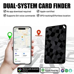 Wireless Charging Item Locator, Global GPS Tracker IP67 Waterproof, iOS Android