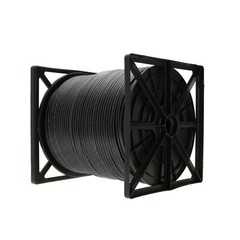 RG6 Cable COAXIAL 500ft 1000ft Bulk Coax DUAL / QUAD Outdoor 18AWG – BLACK WHITE
