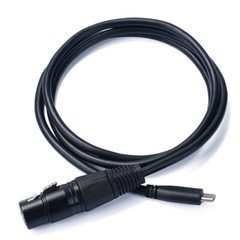 XLR Female to USB Type C Male Microphone Cable Stereo Recording Smartphone Audio