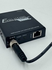 Vanco Evolution EVEX2006 HDMI Extender over Cat5e/Cat6 PoE Tx/Rx Black W/ Power