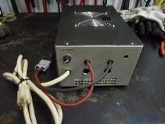 100 AMP HOMEBREW UNREGULATED POWER SUPPLY, WORKS WELL, 110VOLT.