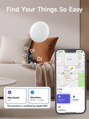 2026 New Tags-4 pack【Apple MFi Certified】Bluetooth Tracker 4 Pack (iOS Only),…