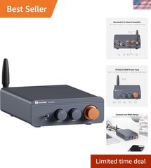 Bluetooth 5.0 Mini Amplifier – 300W x2 for Superior Sound Experience