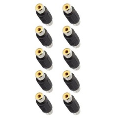 10PCS AV RCA Audio Video Female to Female Jack Coupler Adapter Connector