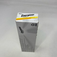 Energizer Industrial AA 1.5V Alkaline Batteries 24-Pack Silver/Yellow