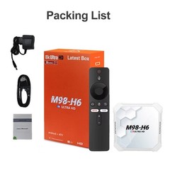 2026 Androidtv 14.0 TV Box 4K Video Decording 2.4G/5G WiF BT4.0 Google Voice