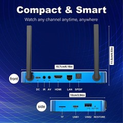 MediaPlayer 🔥with all channel🔥 Superbox S7MAX VS VSEEBOX V6MAX Streaming TvBox