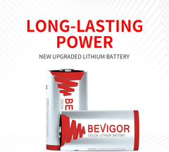 CR123A 3V Lithium Batteries 6 Pack,1500mAh Photo Battery, 3 Volt 123 Battery Lit