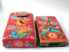 Microsoft Zune 30GB . Stylized as Uftyuga painted.