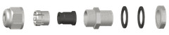 Firewall Grommet Bushing 00 2 4 6 8 Gauge 1/0 2/0 AWG Metal Auto Cable AMP Audio