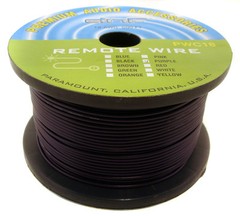 18 GAUGE WIRE 10 COLORS 25 FT EA PRIMARY AWG STRANDED COPPER REMOTE POWER CABLE