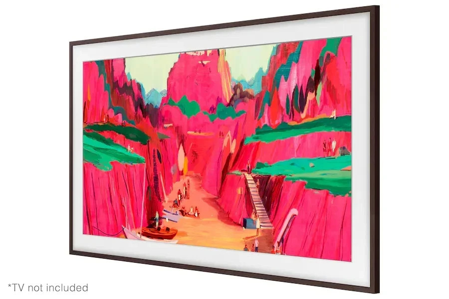 Samsung 65″ The Frame Bezel Modern Brown 2025 VG-SCFF65BWBZA NEW
