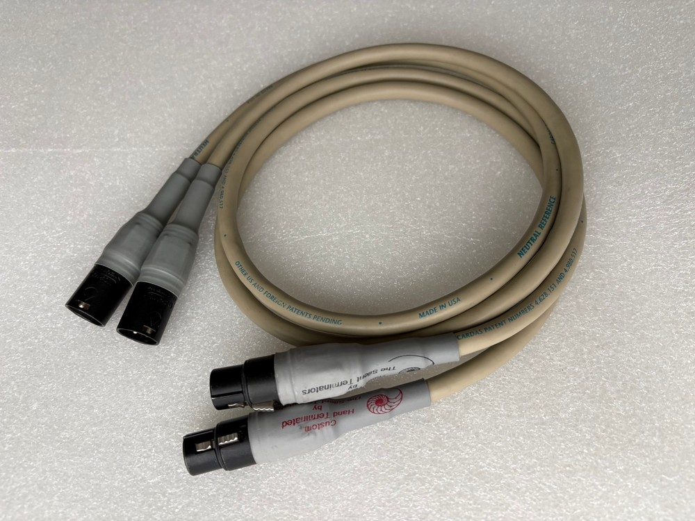 Cardas audio Neutral Reference Balanced XLR interconnect cable 1m pair