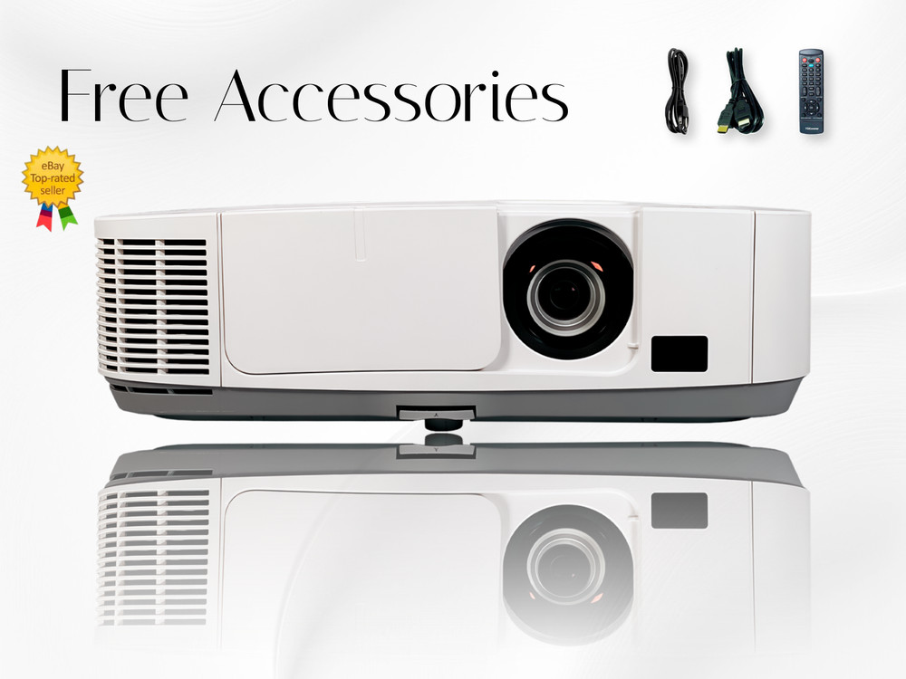 4000 Lumens Digital 3LCD Projector HD HDMI USB Bundle – Up to 300″ image