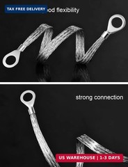 20 Pcs Ground Straps Automotive, 10/12 Inch Engine Universal Ground Strap Kit, B