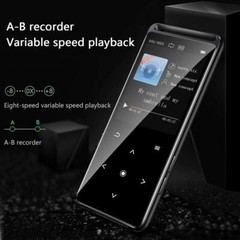 Bluetooth 5.0 MP3 Player HiFi Lossless Sound FM Radio Music Voice Recorder USA
