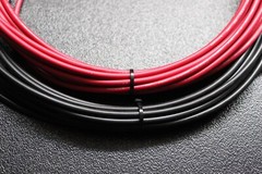 12 GAUGE WIRE RED & BLACK 10 FT EACH PRIMARY AWG STRANDED COPPER POWER GROUND