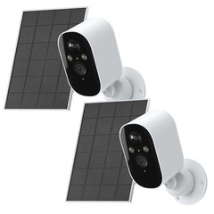 Solar Battery Camera Outdoor Wireless WiFi IP Solar Powered Home Security CCTV