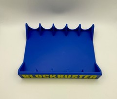 Blockbuster Custom VHS Display Stand Holds 5 Tabletop Storage VHS NOT INCLUDED
