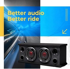 6.5-Inch 400W Car Speakers, Full Range, Enhanced Bass=