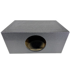 Single 1×12″ Mega Super Bass Series Vented Subwoofer Box Ported