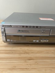 Panasonic SA-HT820V 5 Disc DVD Changer VCR Combo NO REMOTE Tested & Working