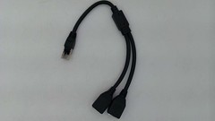 RJ45 Splitter Adapter ZOIZLLA 1 To 2 Port Ways CAT 7 6 5 LAN Ethernet Cable