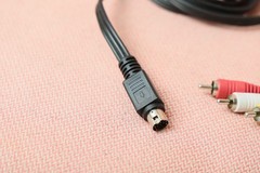 10 Pin S-Video DIN Male To 3 RCA Male AV Audio Video Adapter Cable DirecTV AT&T