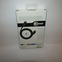 RadioShack 4’ High Speed HDMI Cable With Ethernet 24K Gold Plated Connector New
