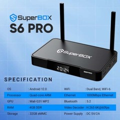 SuperBox S6 PRO with FREE SET-UP – Open Box in Excellent Condition Authorized