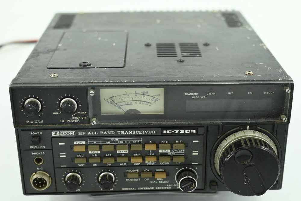 Icom IC-720A HF All Band Transceiver Ham Radio General Coverage Receiver