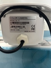 Clear View Waterproof Digital Surveillance Color Camera Model BL-73 & Mount Kit