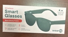 Wear IQ Smart Glasses Wireless Phone & Music Play Touch Control UV400