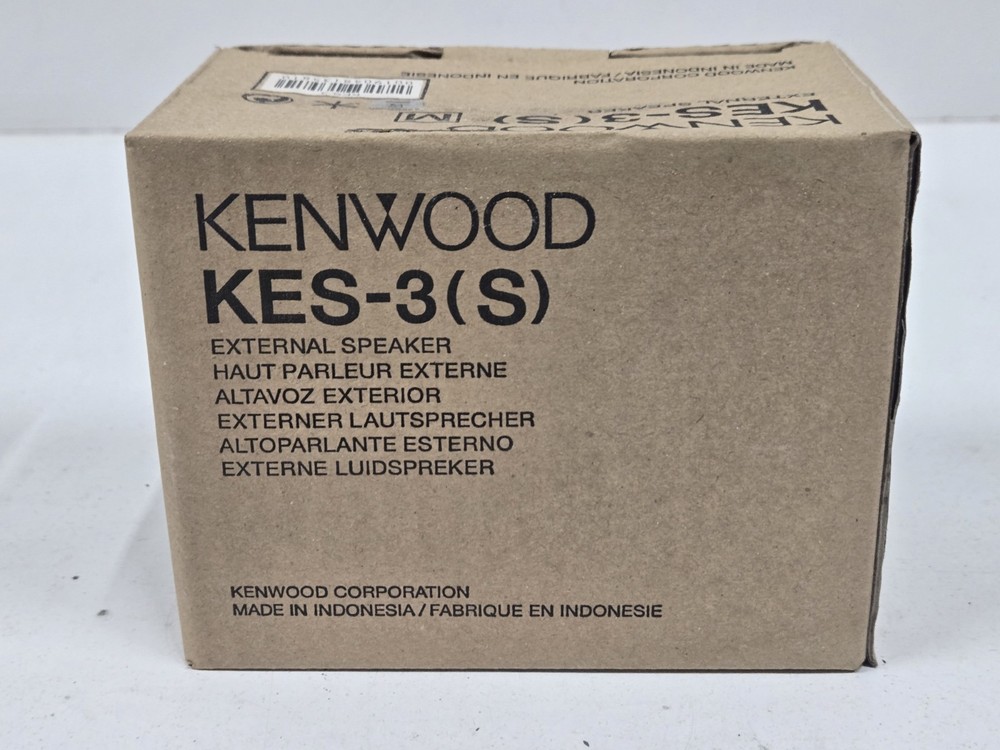 Kenwood KES-3 (S) External Speaker w/ Mount New in Box
