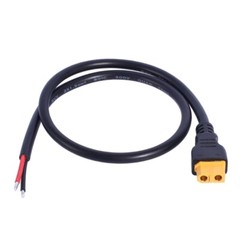 50cm/19.69in Long XT60 Connector Cable Female to Pigtail 2Pin Bare Wire for UAVs
