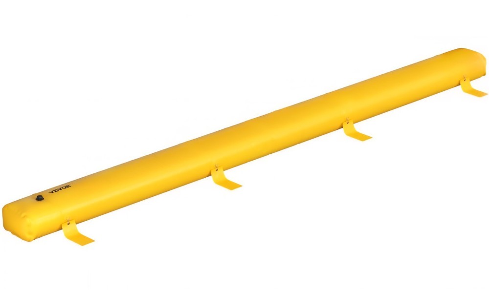 Vevor Flood Barrier 24Ft Length x 12in Height Reusable PVC Water Diversion Tubes