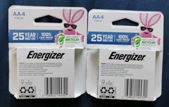 Energizer Ultimate Lithium AA 2X4 Pack 1.5V Battery Sealed 8 Total Exp 12/2051