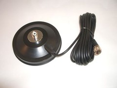 JETSTREAM JTM6SO 5.5in MAGNETIC MAGNET SO-239 ANTENNA MOUNT