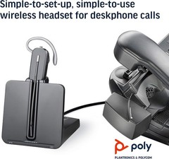 Poly (Plantronics) – CS540 Convertible Wireless Headset