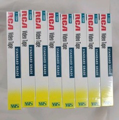 Lot of 8 RCA VHS Tapes Standard Grade T-120 H Up to 6 Hours ALL Sealed