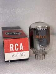 RCA 6JT6A 6JG6A 6JR6 Audio Tube New In Box